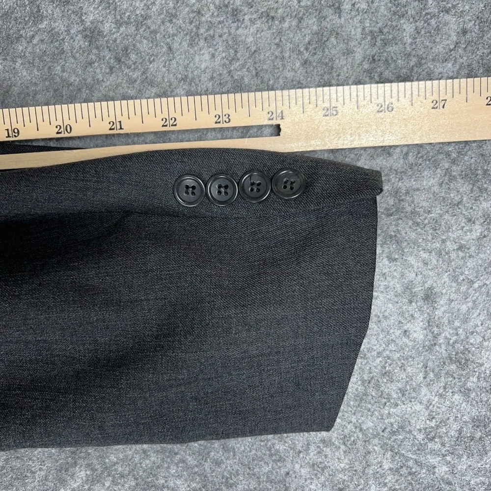 Joseph & Feiss Blazer Mens 48 Long Gray Wool Sport‎ Coat 2 Button Suit Jacket